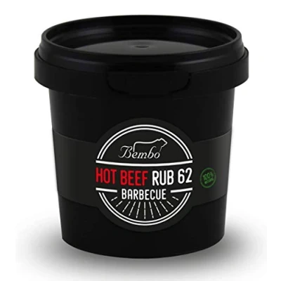 Afbeelding van BEMBO Barbecue Hot Beef Rub BBQ Kruidenmix Voor En Marinade Made in Italy 450g