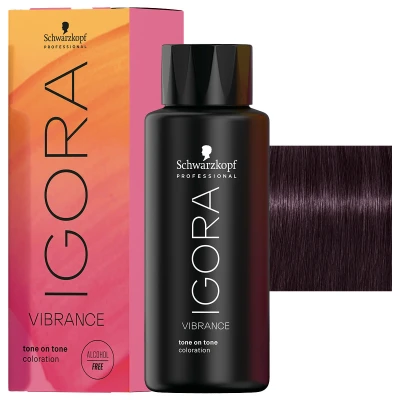 Afbeelding van Schwarzkopf Igora Vibrance Color 60ml 3/19 Donkerbruin Cendre Violet