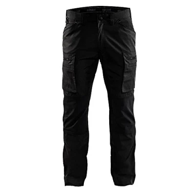 Afbeelding van Blaklader Service werkbroek met stretch 1459 1845 Zwart