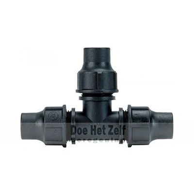 Afbeelding van DVC Klem T stuk Druppelslang 16mm
