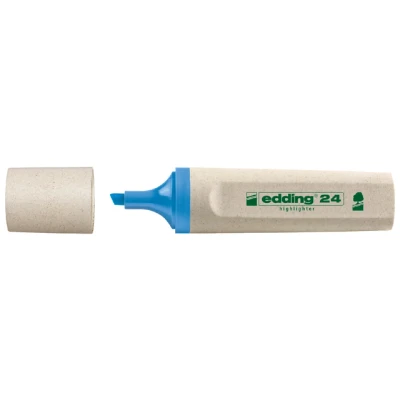 Afbeelding van Edding 24 Ecoline Highlighter Lichtblauw