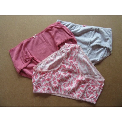Afbeelding van Petit Bateau 3 Pack Boxershort Shortie voor meisjes Roze / grijst 12 jaar 152