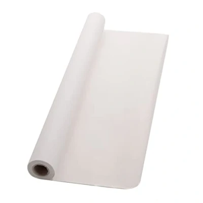 Afbeelding van CANvAS op rol 100% katoen, 10 m, 380gsm, gebleekt, transparante grondverf klaar om te schilderen gebleekte canvasrol