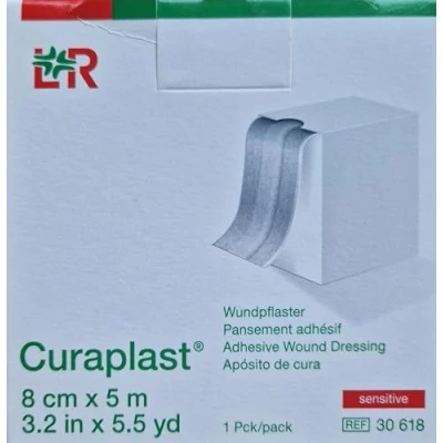 Afbeelding van Curaplast Wondpleister Sensitive 8cm X 5m 1rol