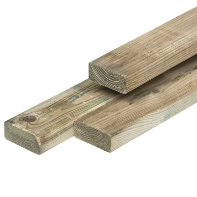 Afbeelding van Regel Midden Europees grenen 2,8x7,0x400 cm Tuindeco