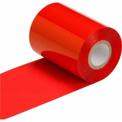 Afbeelding van BRADY R4402 RD thermisch transfert printlint rood 83 mm x 300 m 055731