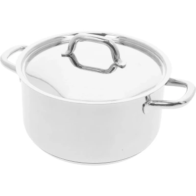 Afbeelding van Demeyere Classico 3 kookpan Met deksel Inductie RVS 24 cm 5L