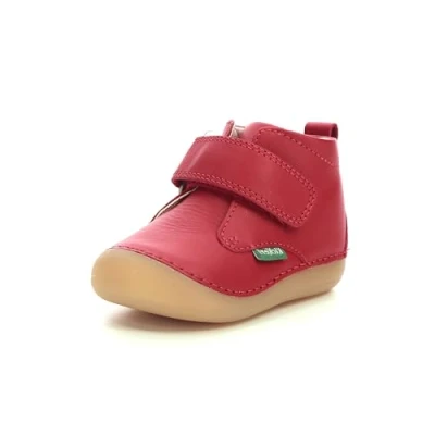 Afbeelding van Kickers Sabio uniseks kind Oxford instapschoen,Rood,19 EU