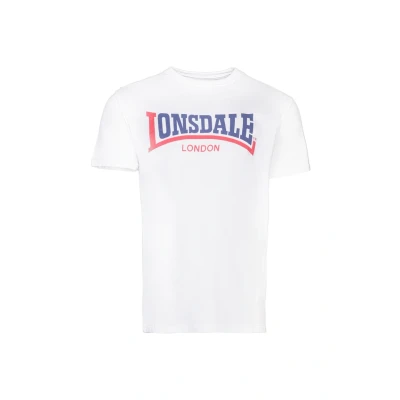 Afbeelding van Lonsdale TWO TONE Tshirt print, Heren, Maat: 4XL, White