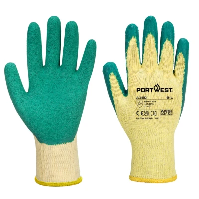 Afbeelding van Classic Latex Griphandschoen maat Large, Green
