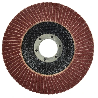 Afbeelding van GEKO Aluminiumoxide lamellenschijf slijpen en afwerken 115 mm korrel 80