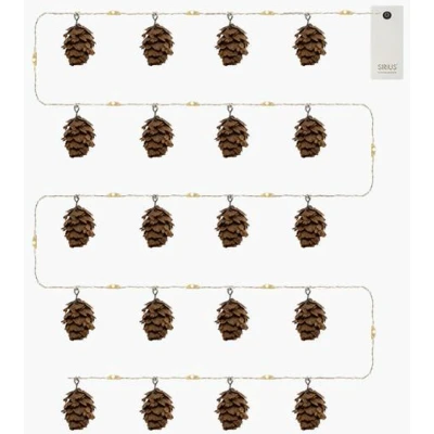 Afbeelding van Sirius Molly Kogler kerstverlichting 2 meter Bruin