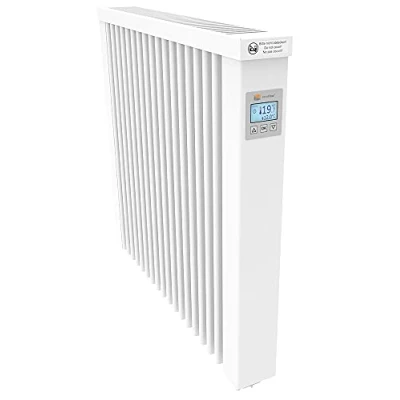 Afbeelding van AeroFlow elektrische verwarming COMPACT 1300 met chamottekern, app ready FlexiSmart displayregelaar (Android, iOS) extra verwarming, nachtopslag vervanging, radiator verwarmingstoestel