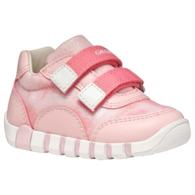 Afbeelding van Geox B Iupidoo A Sneakers voor meisjes, Zalm, 26 EU