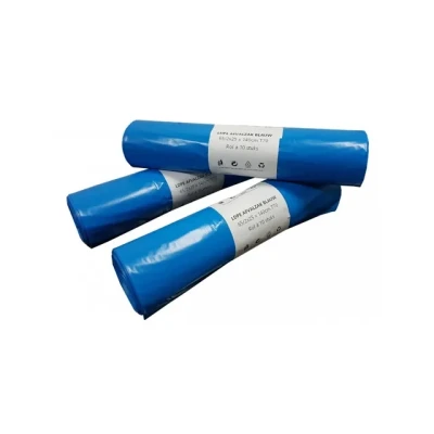 Afbeelding van Afvalzak Container 65x140cm T70 blauw LDPE 10 Rol