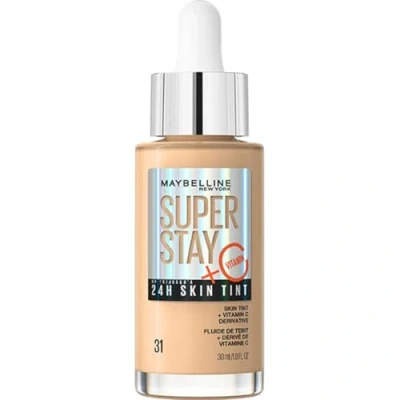 Afbeelding van 1+1 gratis: Maybelline SuperStay 24H Skin Tint Foundation 31 30 ml