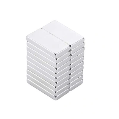 Afbeelding van Yizhet magneten 20 stuks mini rechthoekig bar voor whiteboard, bord, prikbord, koelkast enz x 10 2 mm