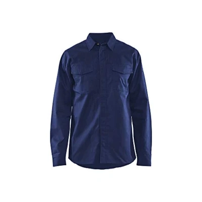 Afbeelding van Blaklader 322615048900XS vlamvertragend hemd, marineblauw, maat XS