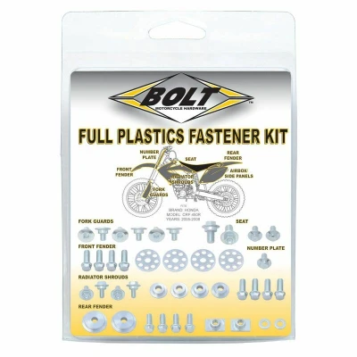 Afbeelding van Bolt Plastickit Boutset Yamaha WR250F 2003 2013 WR450F 2011 YZ125 YZ250 2002 2021 YZ250F YZ450F 2009