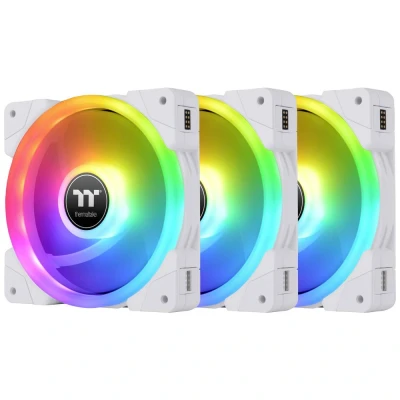 Afbeelding van Thermaltake SWAFAN EX12 RGB PC Cooling Fan White TT Premium Ed