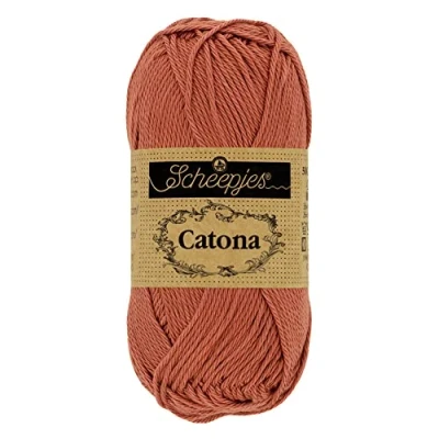 Afbeelding van Scheepjes Catona 10gr 504 Brick Red