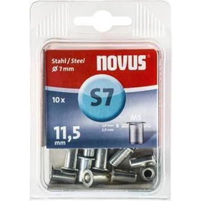 Afbeelding van Novus Blindklinkmoer M5 X 11,5mm, Staal 10 stuks 045 0045