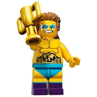 Afbeelding van LEGO Serie 15 Verzamelbare minifiguur 71011 Worstelen Cahmpion