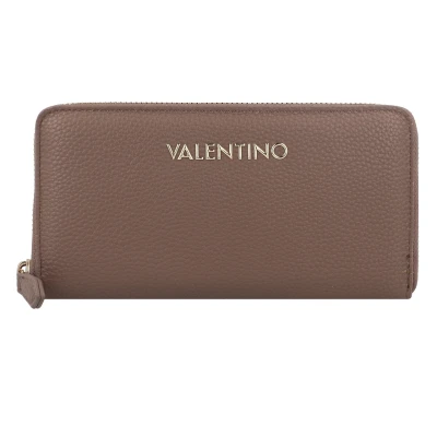 Afbeelding van VALENTINO Portemonnee Brixton Zip Around Wallet Taupe