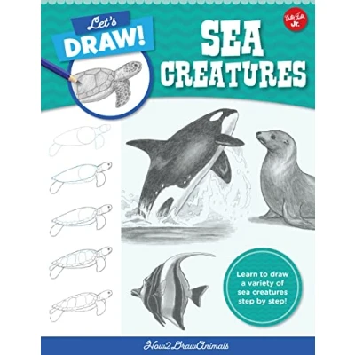 Afbeelding van Let&#039;s Draw Sea Creatures