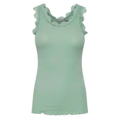 Afbeelding van Fransa Frhizamond Top, Dames, Maat: Large, Malachite green