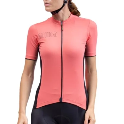 Afbeelding van Ale Color Block Korte Mouwen Fietsshirt Roze S Vrouw