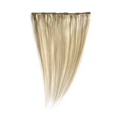 Afbeelding van American Dream eendelige 100% echt haar clip in extensions kleur 14/22 natuurlijke asblond/strandblond 46 cm, 1 stuks