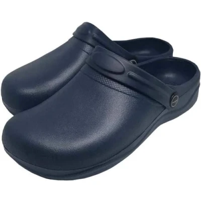 Afbeelding van REIS BCLAB LAB Unisex EVA Verstoppen met Dubbele Functie Hielband Ideaal voor Laboratoria en Apotheken, Kleur: Marineblauw, Maat: 45
