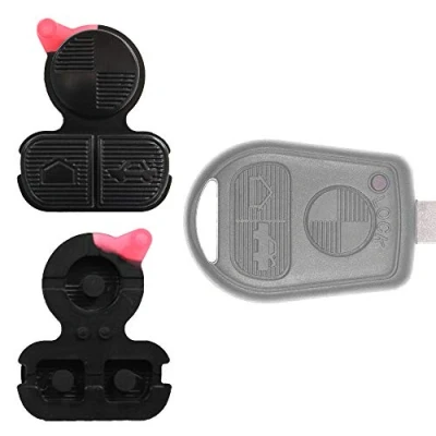 Afbeelding van CARCHET® Sleutelbehuizing sleutel toetsenbord met 3 toetsen voor BMW E36 E38 E39 Z3