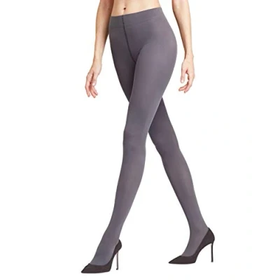 Afbeelding van FALKE Dames Panty Pure Matt 50 DEN W TI Halfdoorzichtig eenkleurig 1 Stuk, Grijs (Platinum 3903), S M