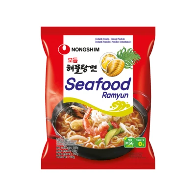 Afbeelding van Nongshim instant Noedels Zeevrucht Ramyun 20x125gr 120.00 g