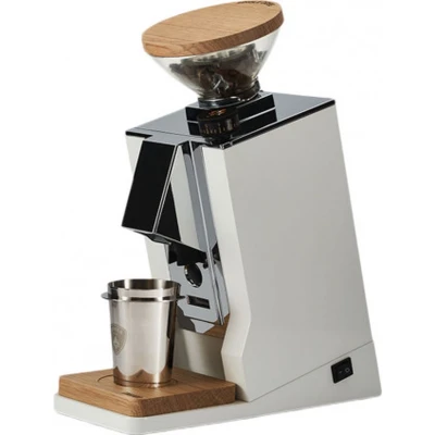Afbeelding van Eureka Mignon Single Dose Wit/Chrome Elektrische Koffiemolen