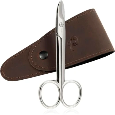 Afbeelding van marQus Schaartje voor voetnagels gemaakt in Duitsland met zeer scherp blad, incl. etui nauwkeurig knippen van teennagels teennagelschaartje