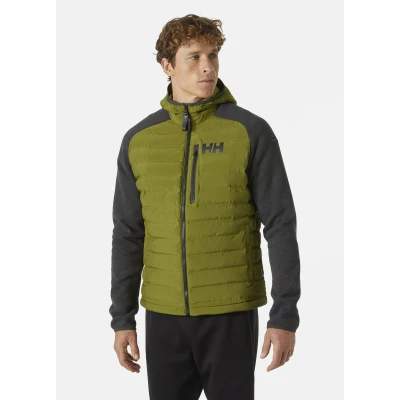 Afbeelding van Helly Hansen Men Arctic Ocean Hybrid Insulator Olive Green maat XL