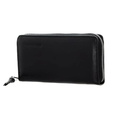 Afbeelding van FREDsBRUDER Leren Portemonnee Jeren Wallet Black Zwart