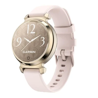 Afbeelding van GIOPUEY Band compatibel met Garmin Lily 2/Claasic/Active, zachte siliconen horlogeband, vervanging van het bandje [slijtvast] [ademend] roze