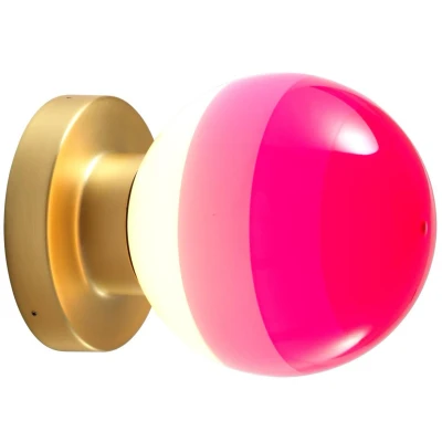 Afbeelding van Marset Dipping Light A2 wandlamp LED roze