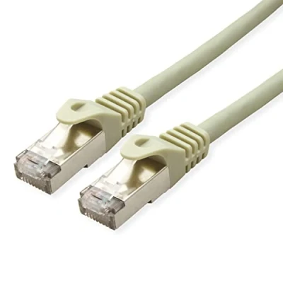 Afbeelding van VALUE patchkabel Cat.6A (Klasse EA) S/FTP (PiMF), massief draad, LSOH, grijs, 30 m