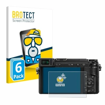 Afbeelding van BROTECT Screenprotector voor Panasonic Lumix DMC GX80 Folie Beschermfolie matte (6 Stuks)