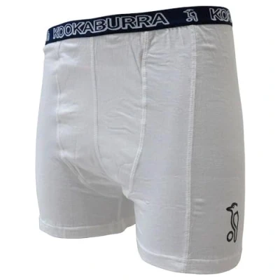 Afbeelding van Kookaburra Onderbroek Jock Short Katoen/lycra Wit Maat S