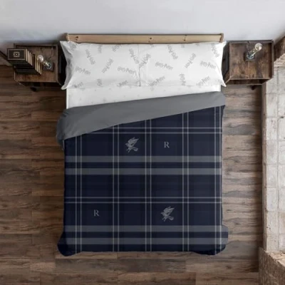 Afbeelding van Noorse hoes Harry Potter Ravenclaw Marineblauw 140 x 200 cm Bed van 80