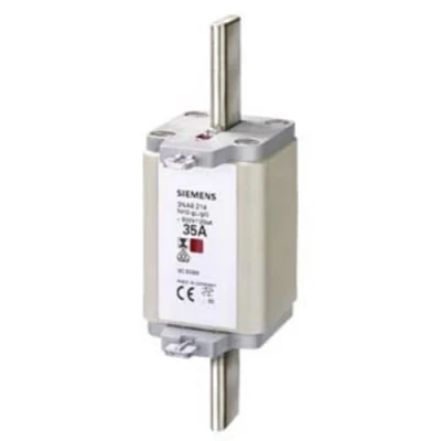 Afbeelding van Siemens 3NA6224 Zekeringsinzetstuk Afmeting zekering : 2 80 A 500 V 1 stuk(s)