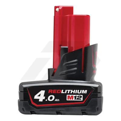 Afbeelding van Milwaukee M12 B4 (12 V / 4,0 Ah Red Li Ion) accu