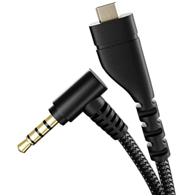 Afbeelding van Okuli Vervangende Audiokabel Compatibel met SteelSeries Arctis 3, 5, 7 Hoofdtelefoon