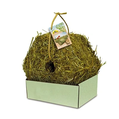 Afbeelding van JR Farm knaagdier hooiblok zeskant hangbaar 400 gram